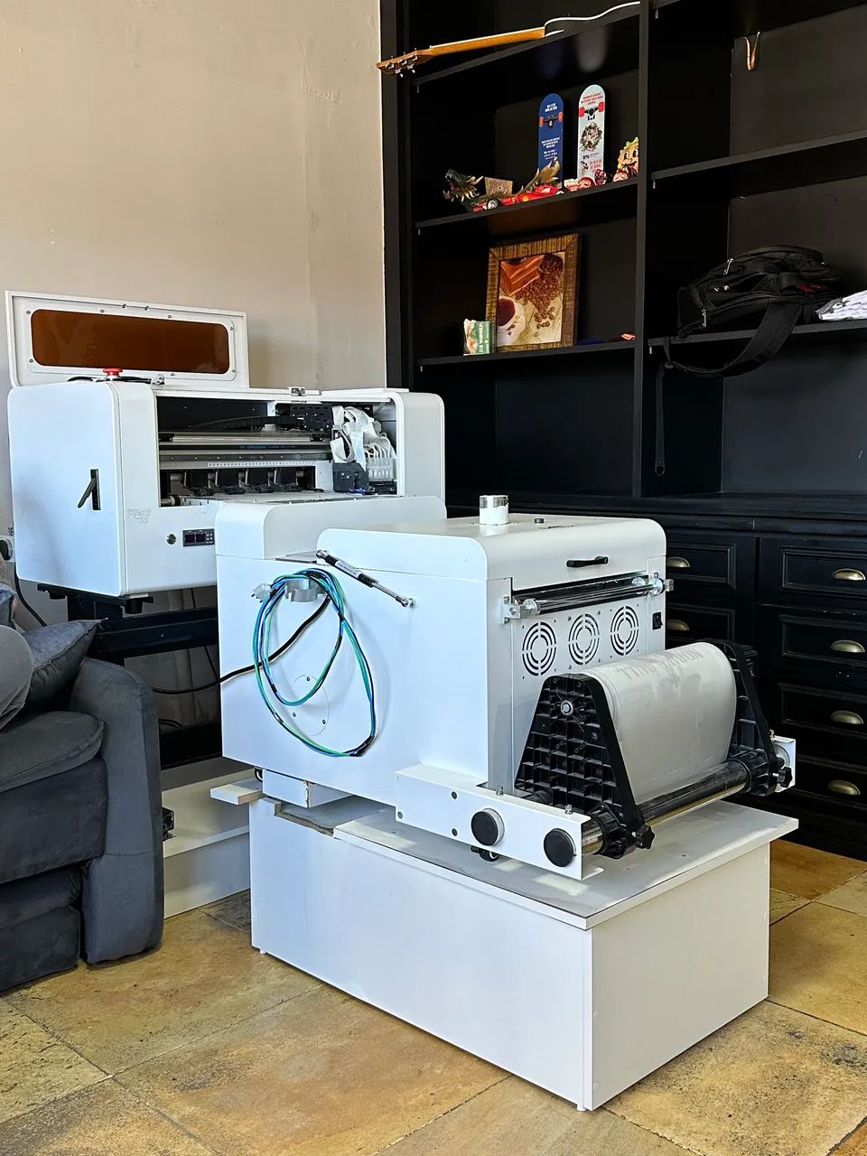 Vendo impressora Dtf Têxtil de 30cm - Foto 2