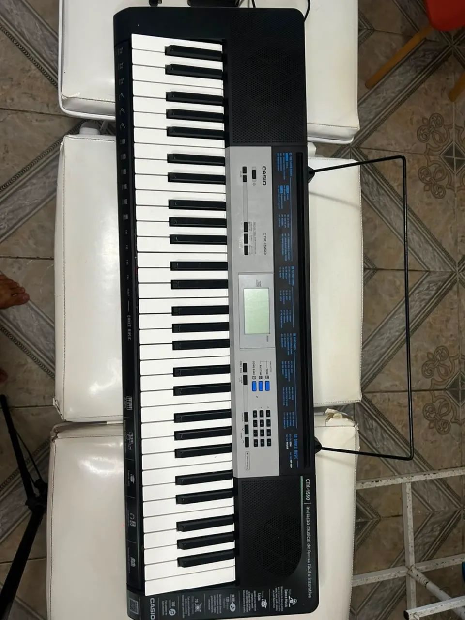 Teclado Casio CTK 1550 em perfeito estado. - Foto 2