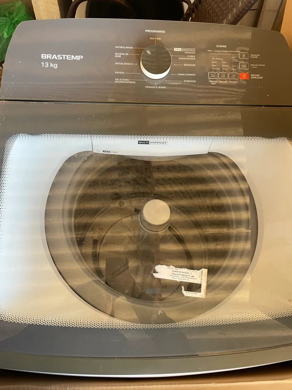 Máquina de lavar 13kg Brastemp