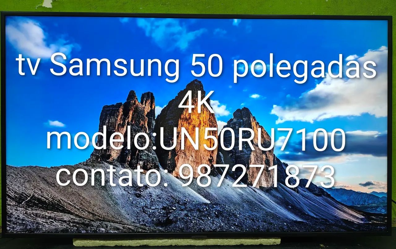 Tv 4k 50 polegadas Samsung smart  - Foto 4