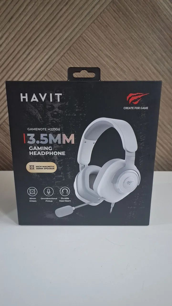 Headset Gamer HAVIT Gamenote H2230d novo ótima qualidade  - Foto 3