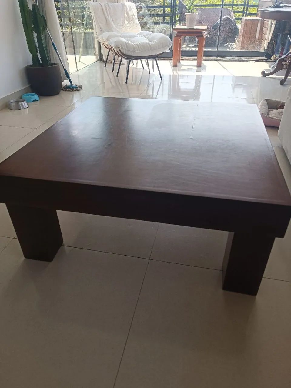 Mesa centro madeira