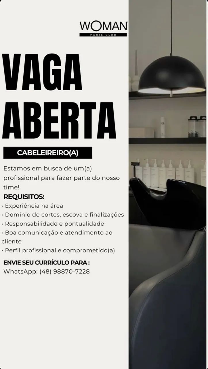 Vagas abertas 