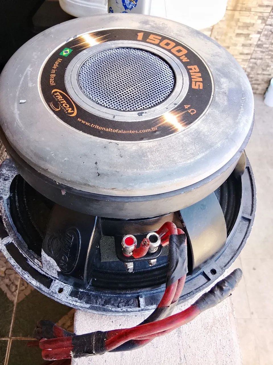 Boca de som triton 12 polegadas 1500 RMS - Foto 4