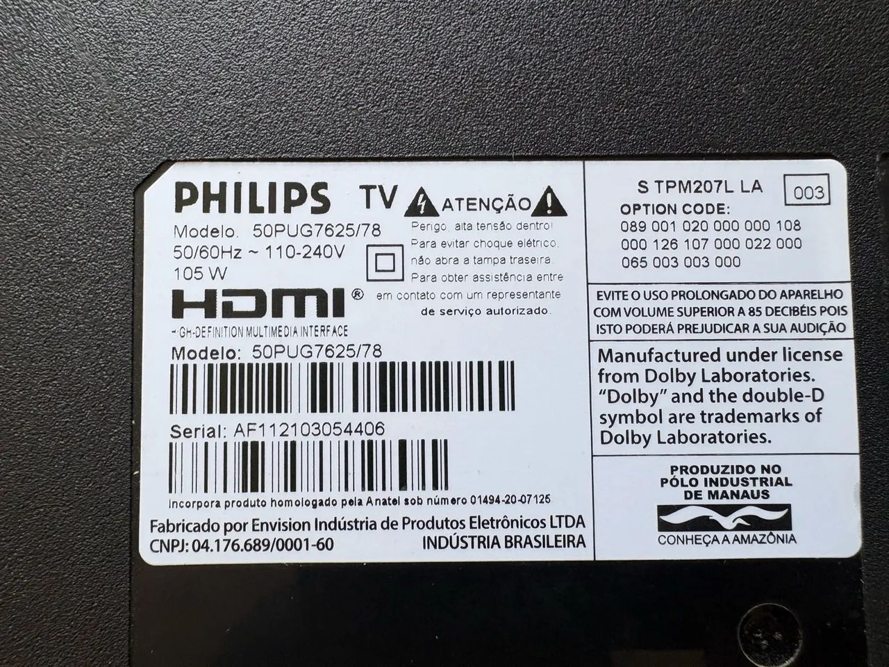 TV 55 polegadas Philips - Foto 4