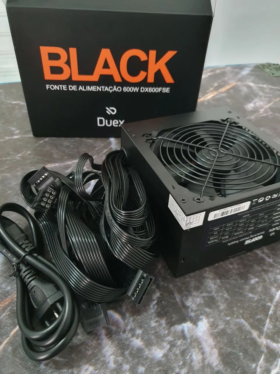 Fonte 600W DUEX Nova - Foto 3