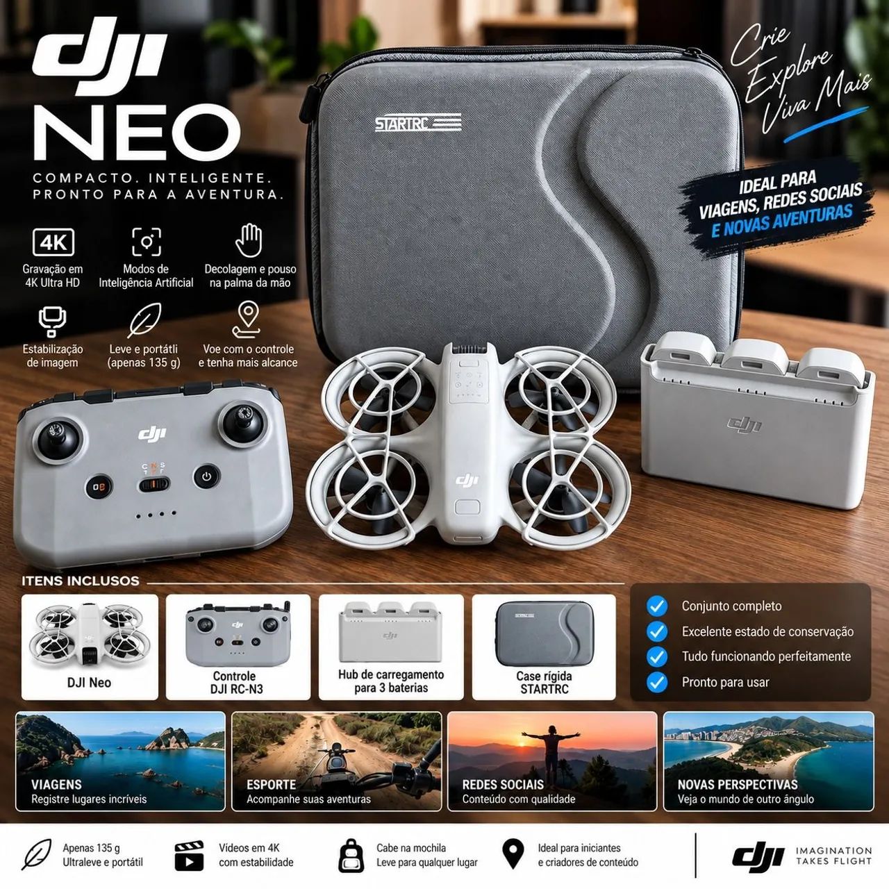 DJI Neo Fly More Combo + Case