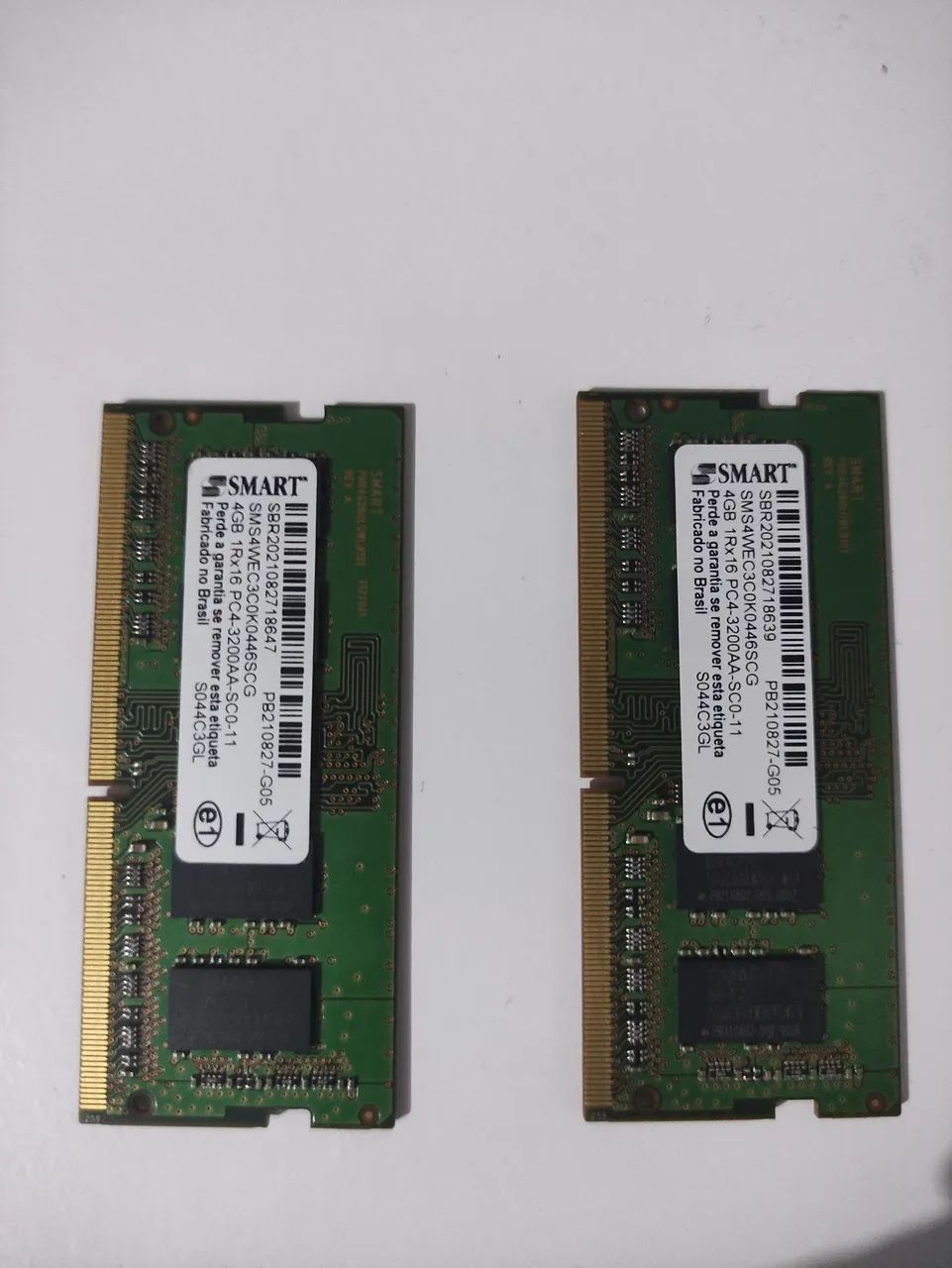 Memória ram ddr4 3200 MHz 2x4gb para notebook - Foto 2