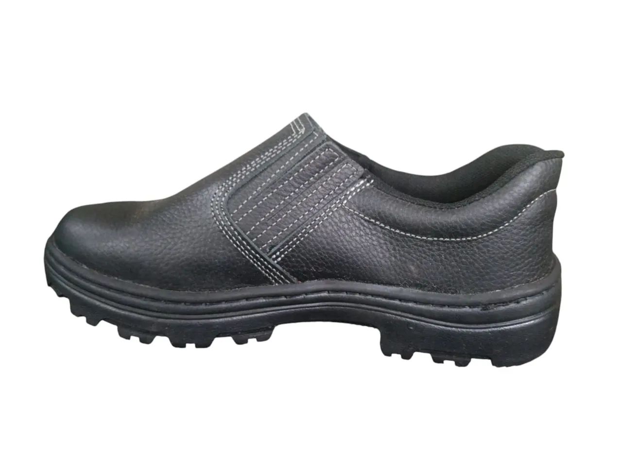 Botinas nobuck, bico pvc  - Foto 5