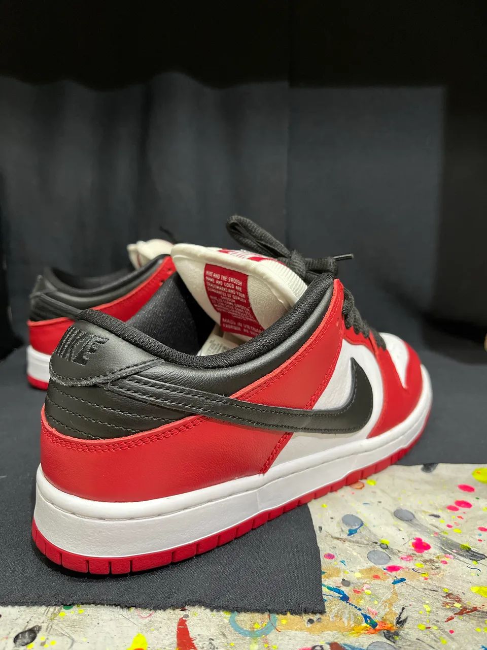 Tênis Nike Sb Dunk Low Pro Chicago  - Foto 2