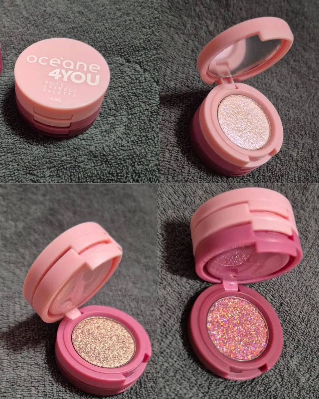 Trio de Sombras Rose Sparkle Oceane
