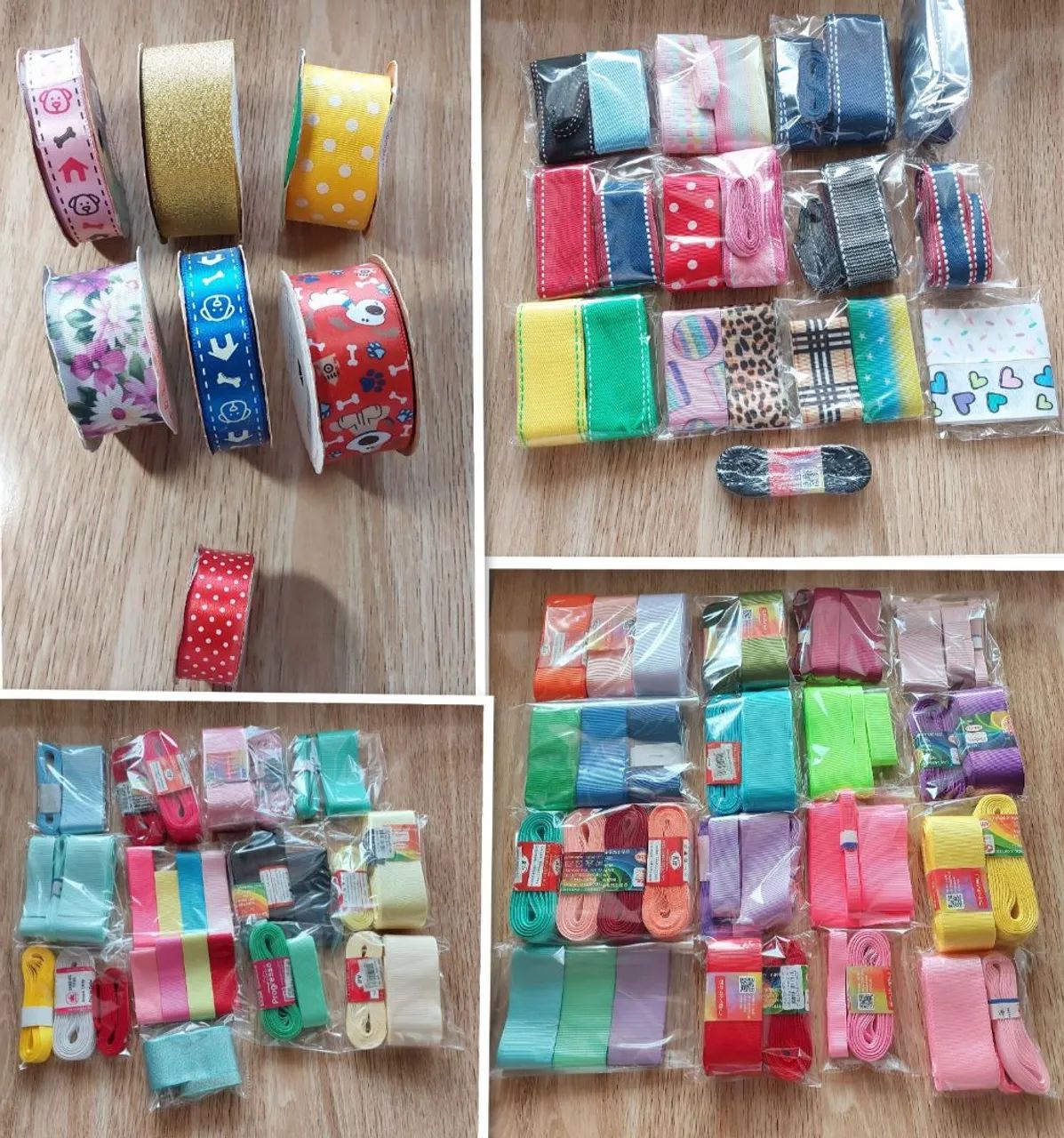 Material para fazer laços 