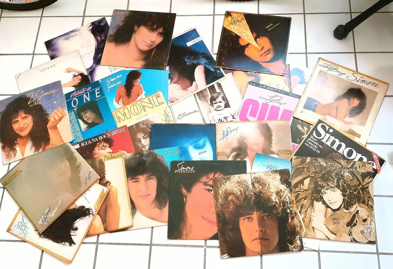 Discos de vinil da cantora Simone, raridades