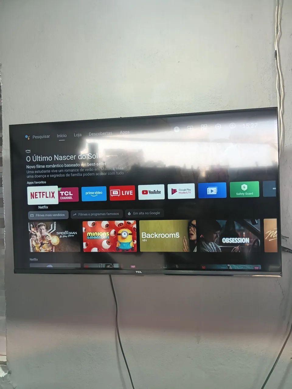 Tv tcl 32 , android tv 