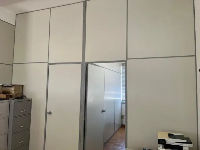 Divisória Eucatex Madeira 160m² usado. 