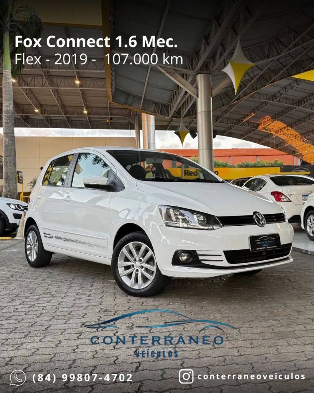 Volkswagen Fox Fox Connect 1.6 Flex 8V 5p 2019
