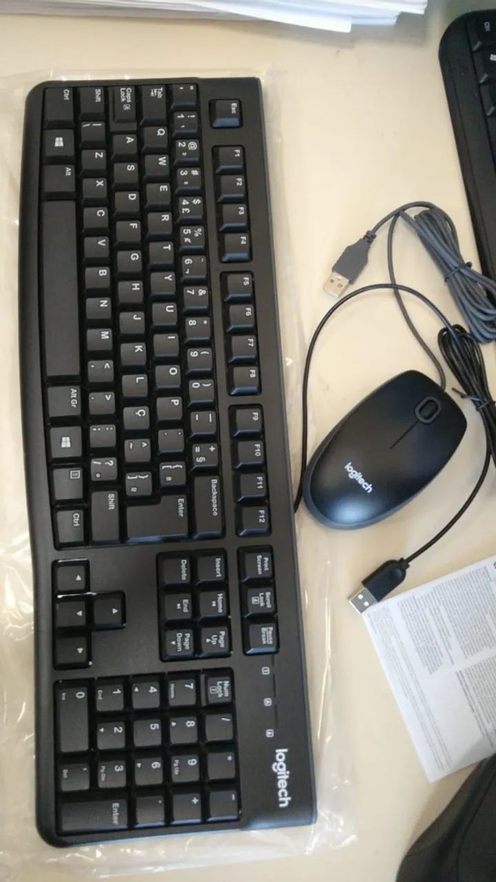 Teclado e mouse