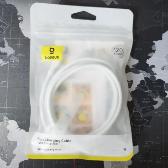 Cabo para iPhone Tipo C para Lightning Baseus 20W PD - Foto 3