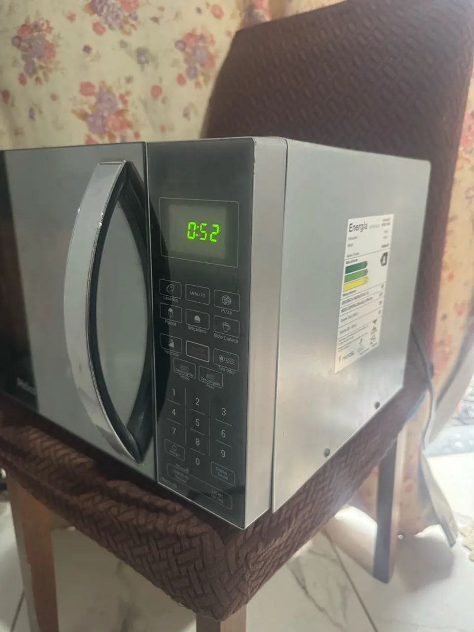 Microondas em ótimo estado funcionando tudo perfeitamente  - Foto 3
