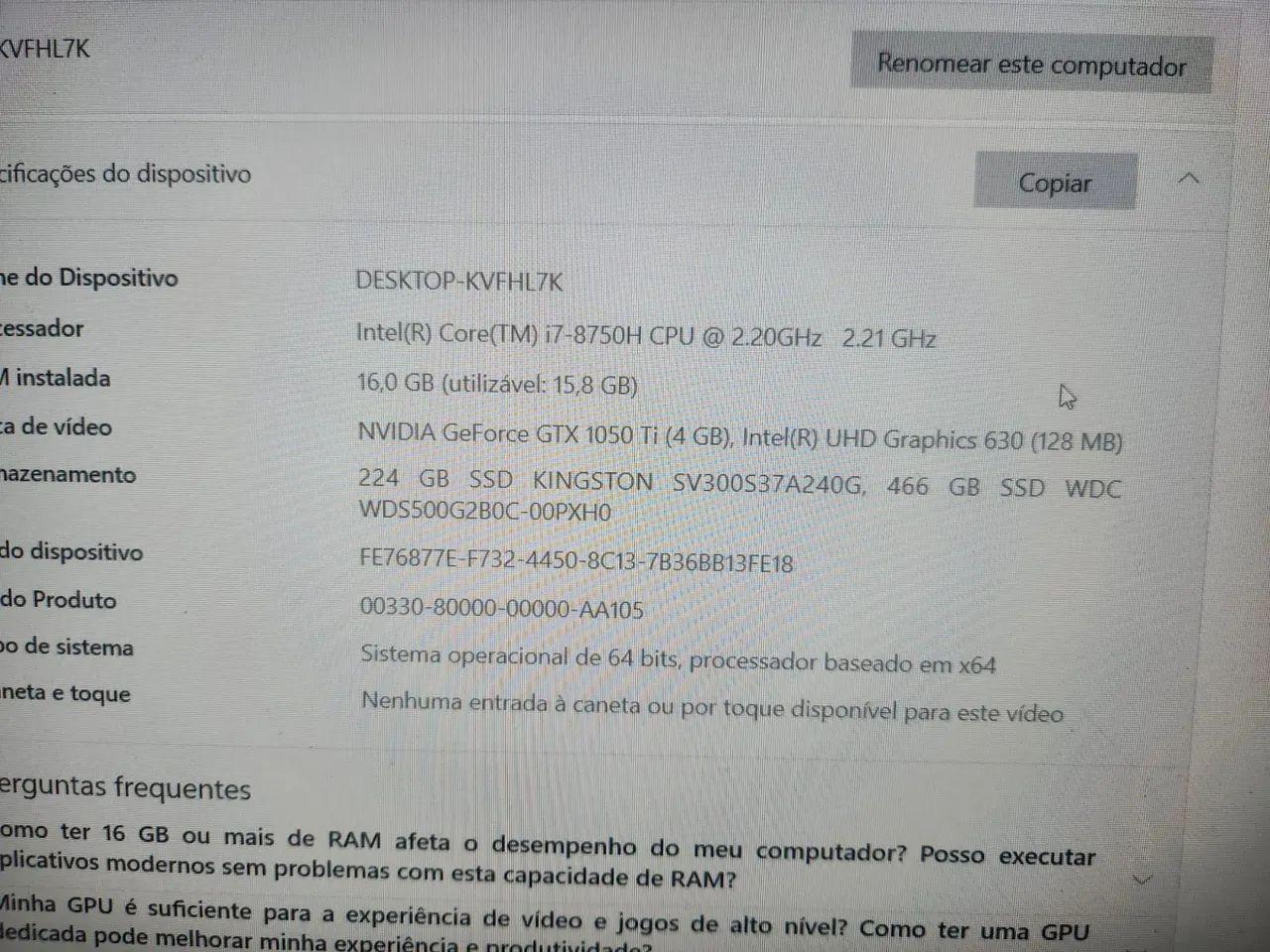 Notebook Dell gamer - Foto 2