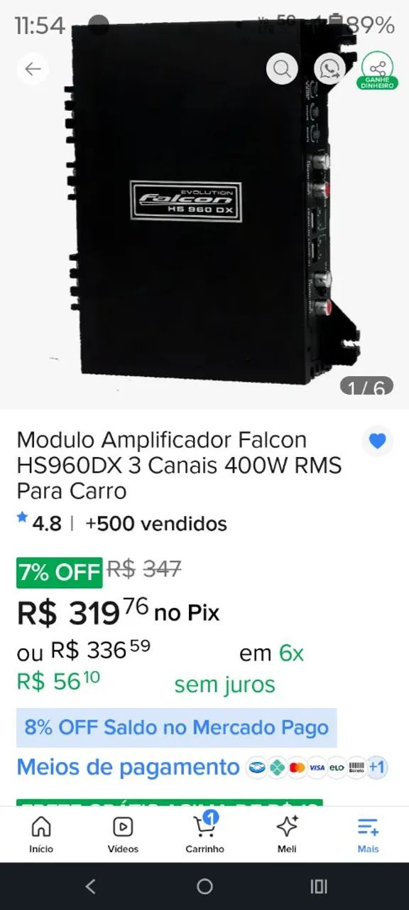 Amplificador falcon - Foto 3