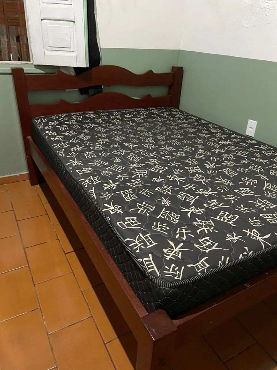 Cama de madeira + colchão  - Foto 3