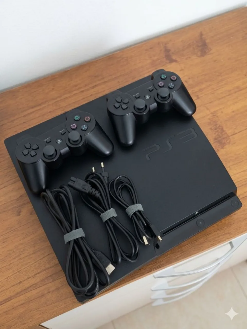 PLAYSTATION 3 SUPER SLIM CECH 4214 B CAIXA SERIAL BATE - Consoles