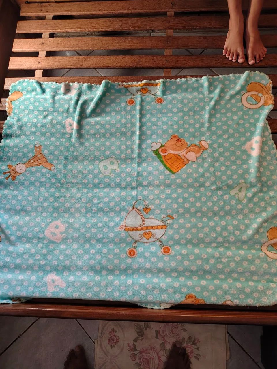 Vende se cobertinhas para recém neme novos  - Foto 2