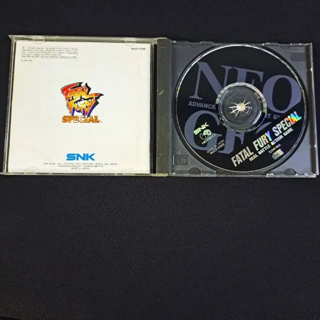 Fatal Fury Special Completo Americano para Neo Geo CD. Ótimo - Foto 3
