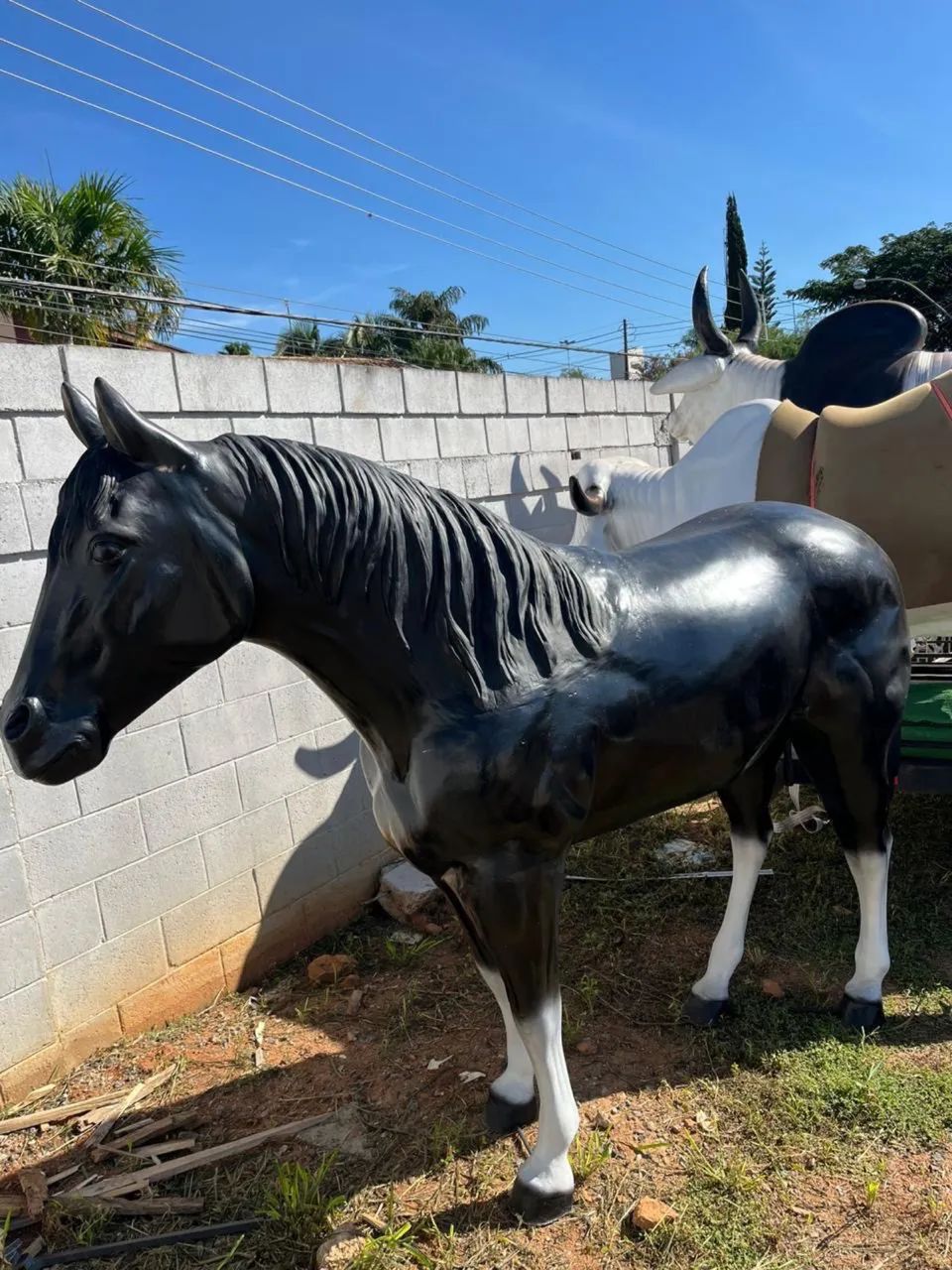 Cavalos de fibra!! Promoção  - Foto 2