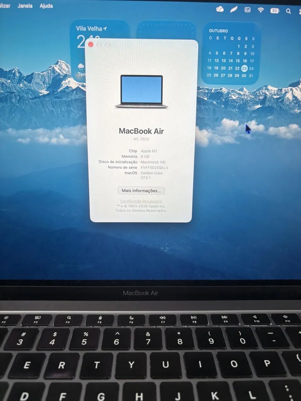 MacBook Air M1 ? 8 GB RAM | 128 GB | Cinza - Foto 4