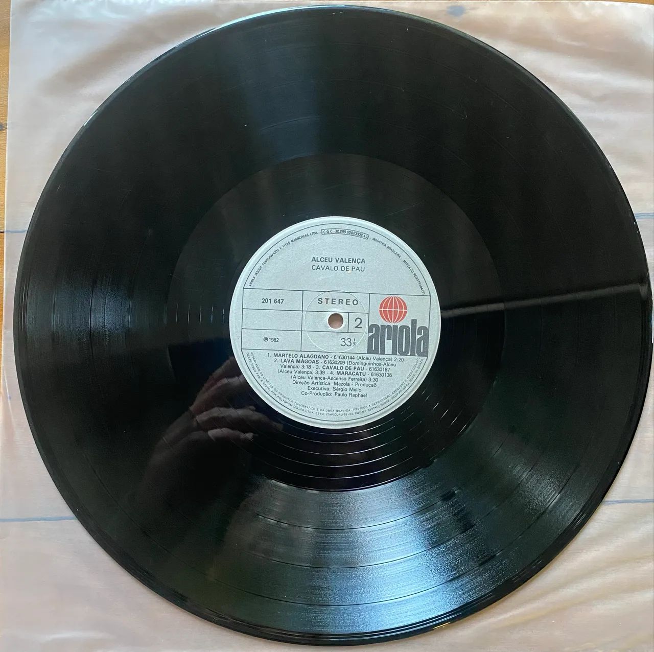 Disco de vinil (LP) Alceu Valença - Cavalo de pau - Foto 5