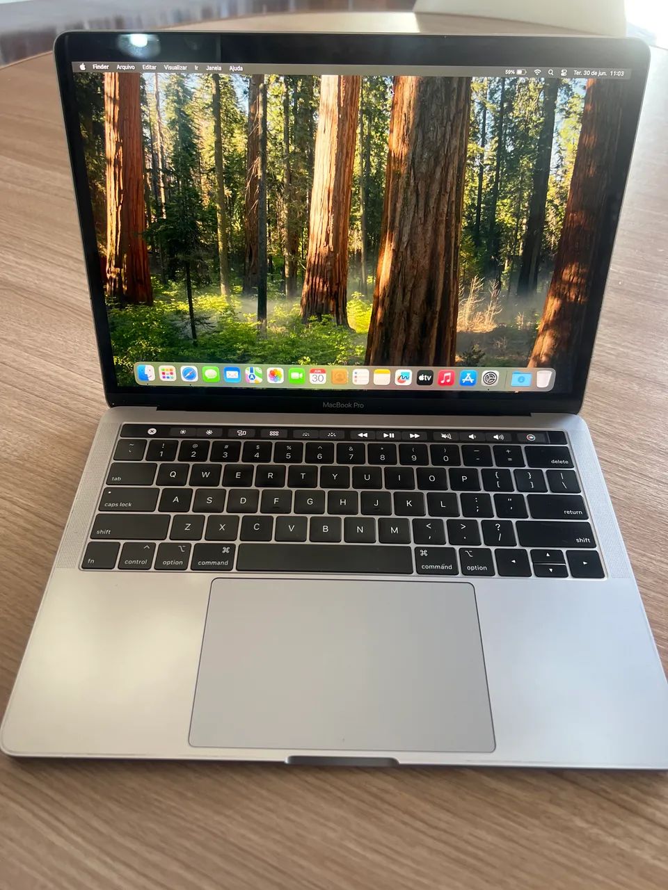 MacBook Pro 2019 i7 16gb 1tb com Touch Bar 