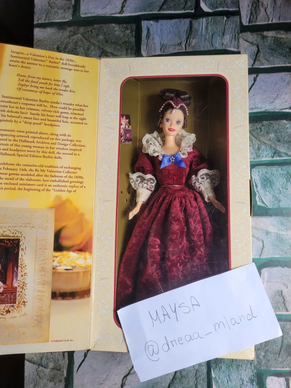 Boneca Barbie (rara) Sentimental Valentine - Foto 2