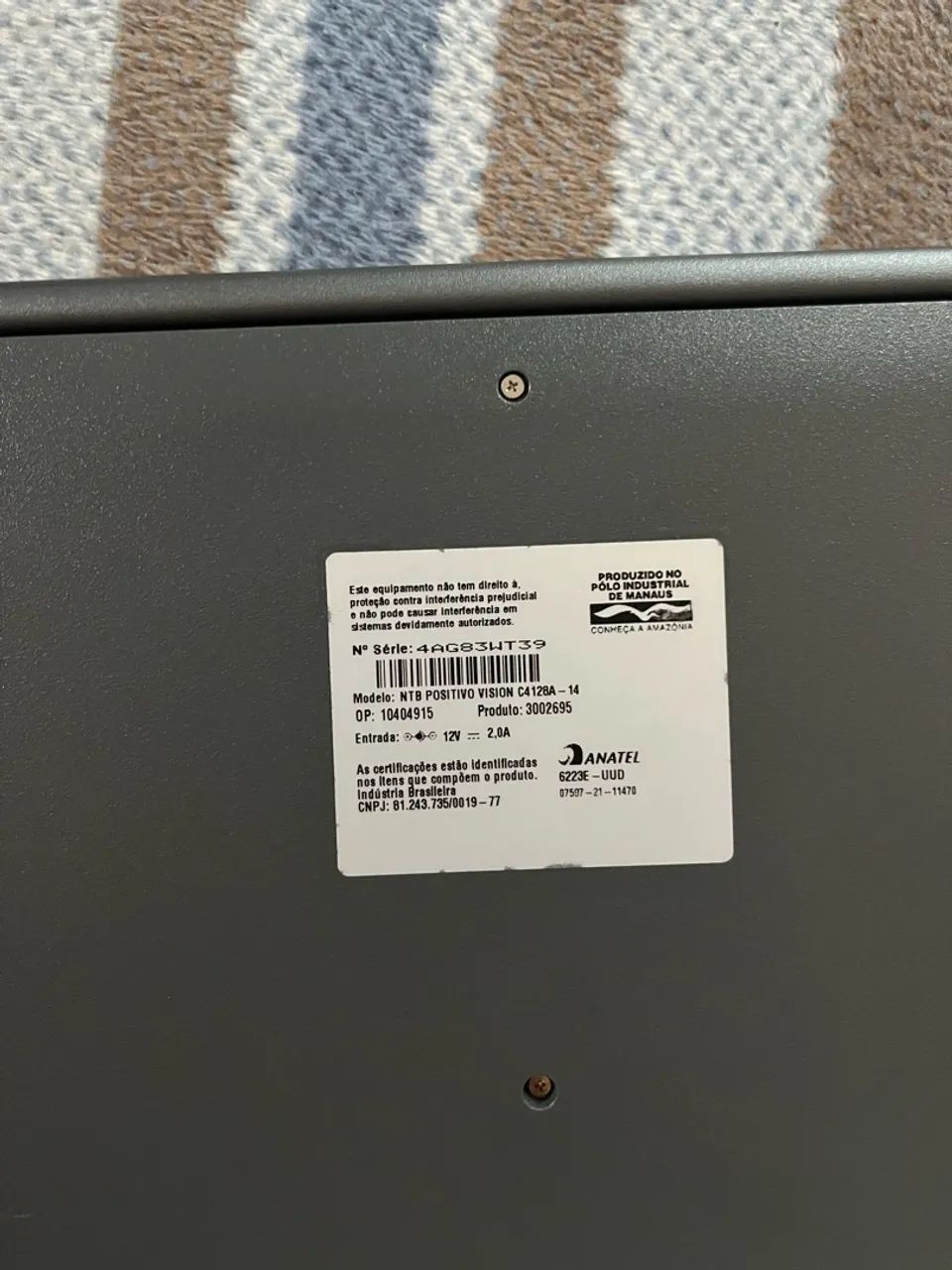 Notebook positivo 