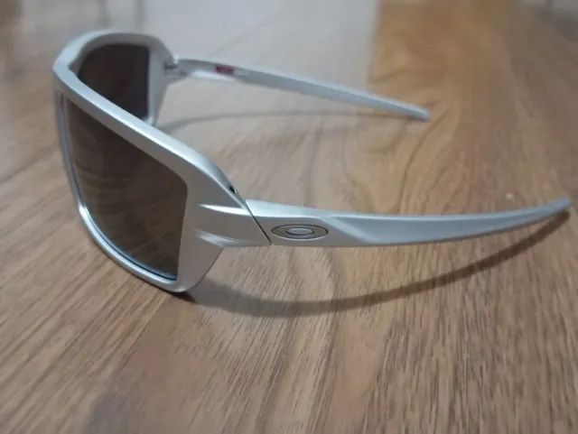 Óculos De Sol Oakley Cables X-silver Prizm Polarized Cinza - Foto 2