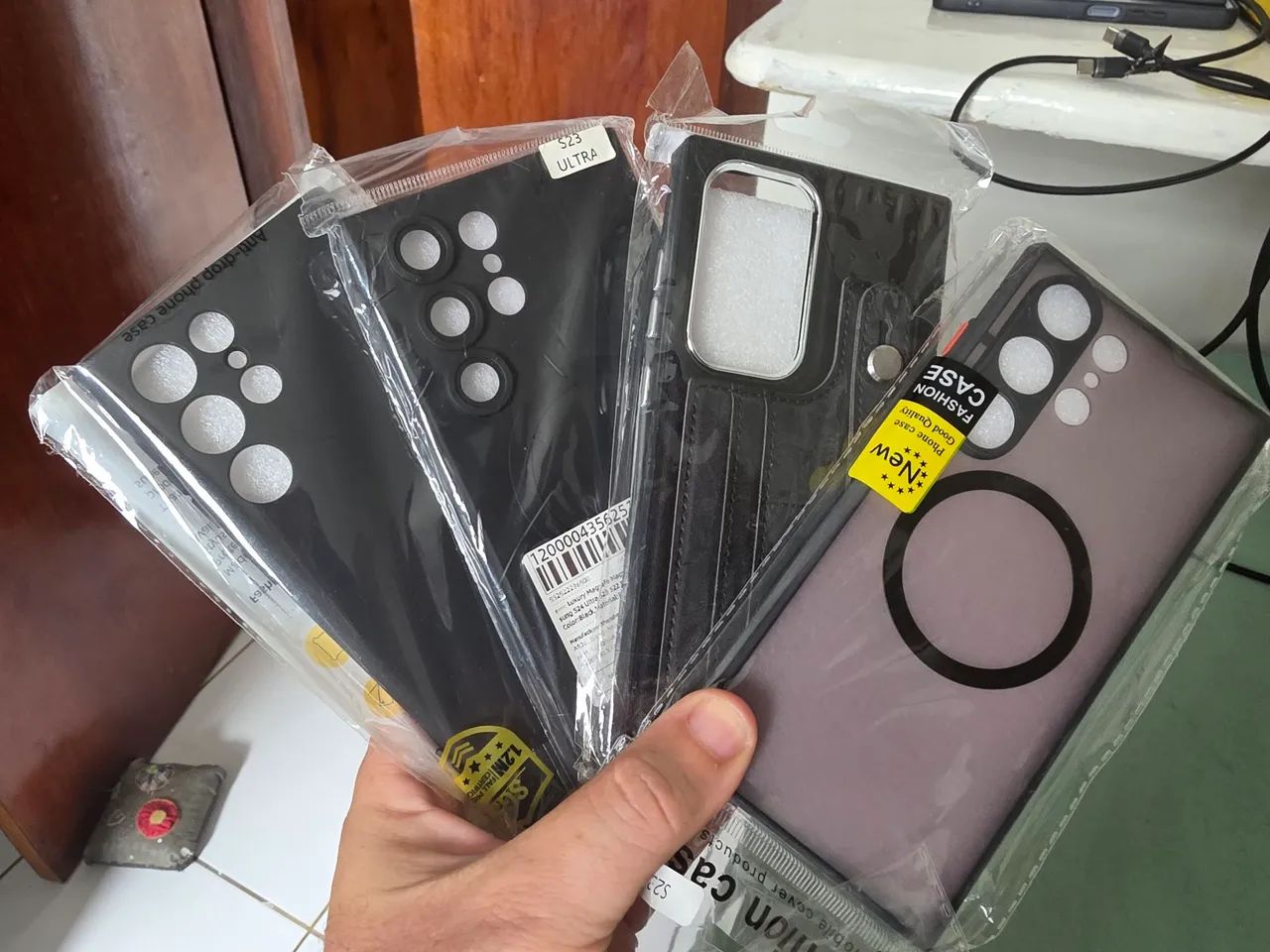 Capinha Protetora para Samsung S23 Ultra.