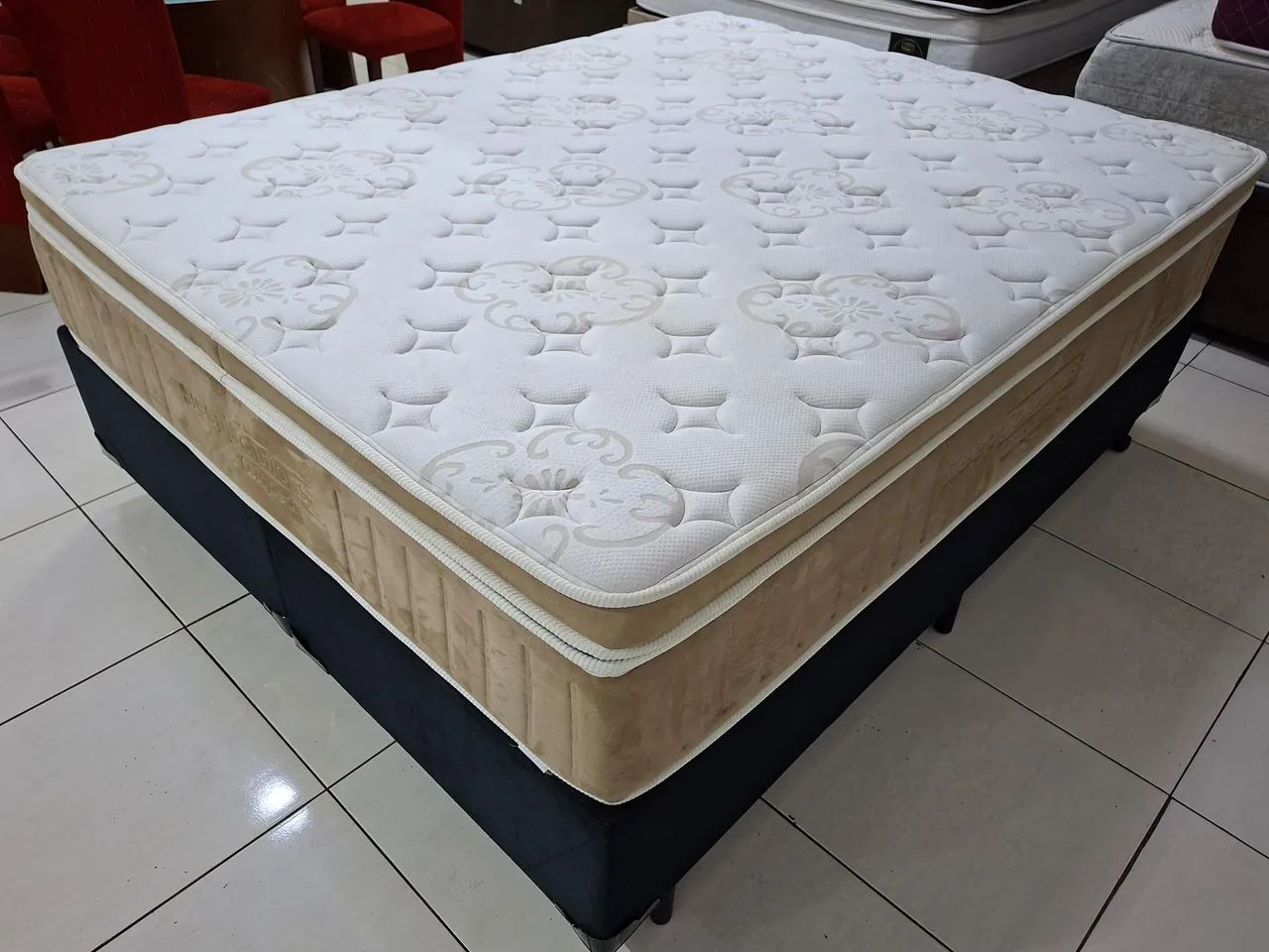 Cama Queen Size, Sleep Solutions, PREMIUM - ENTREGA GRÁTIS - Foto 2