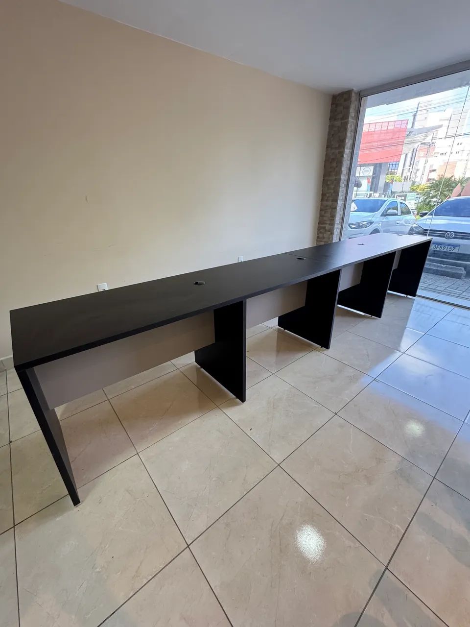 Mesa de MDF para atendimentos com 4 metros - Foto 2