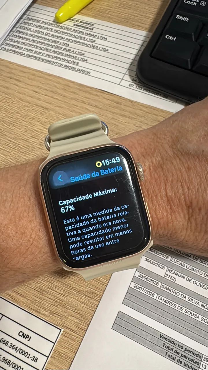 Apple Watch serie 4 44mm - Smartwatches - Neópolis, Natal