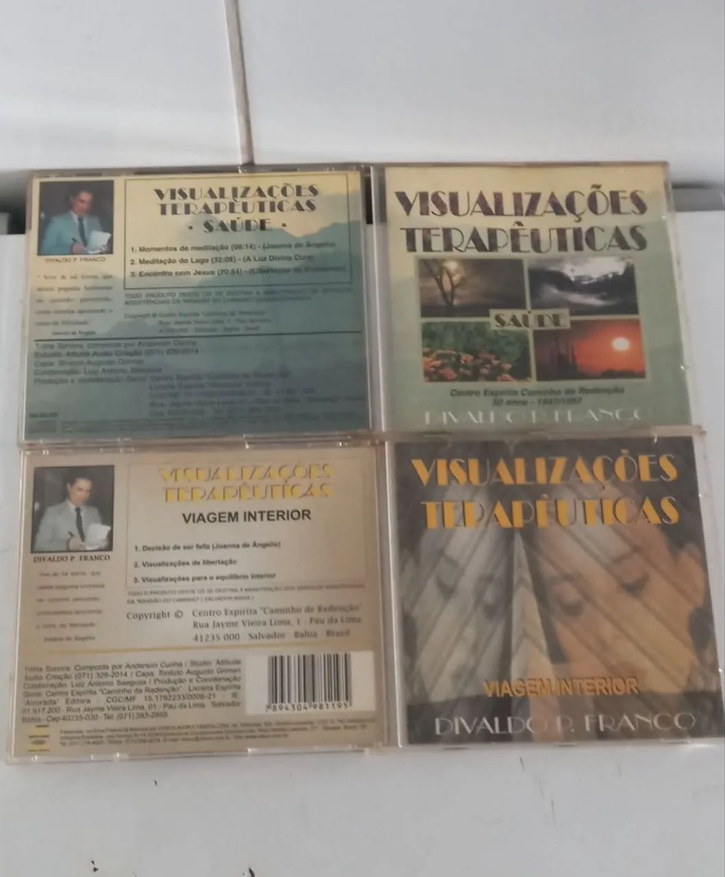 Divaldo Franco - Dois CDs do Médium de Visualizações Terapêuticas - Foto 3