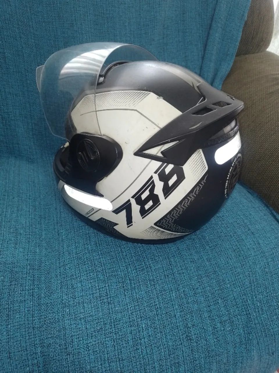 Capacete de motoqueiro  - Foto 2
