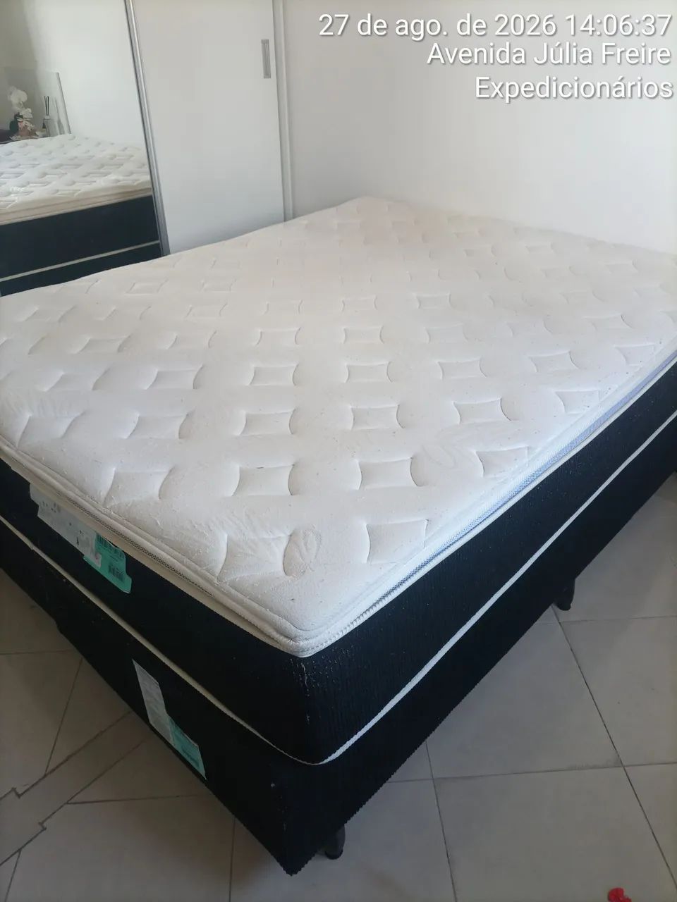 Vendo cama Quee e Base - Foto 5