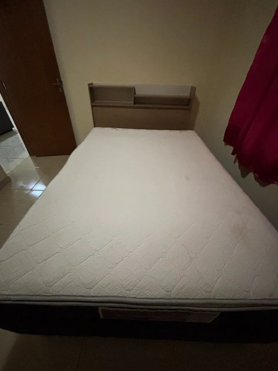 Cama box de casal com colchão e cabeceira - Foto 2
