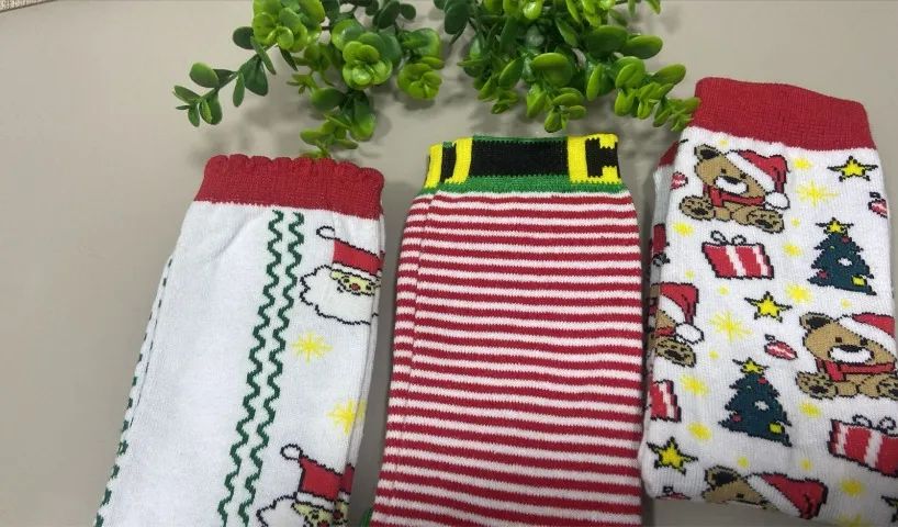 Meias algodão de natal  - Foto 2