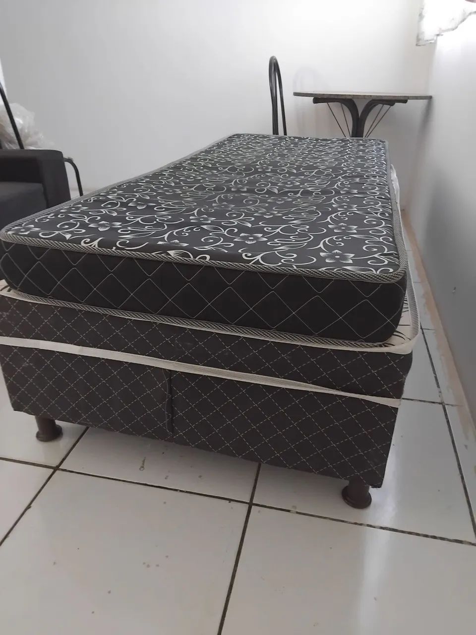 Base de cama box mais colchão solteiro  - Foto 2