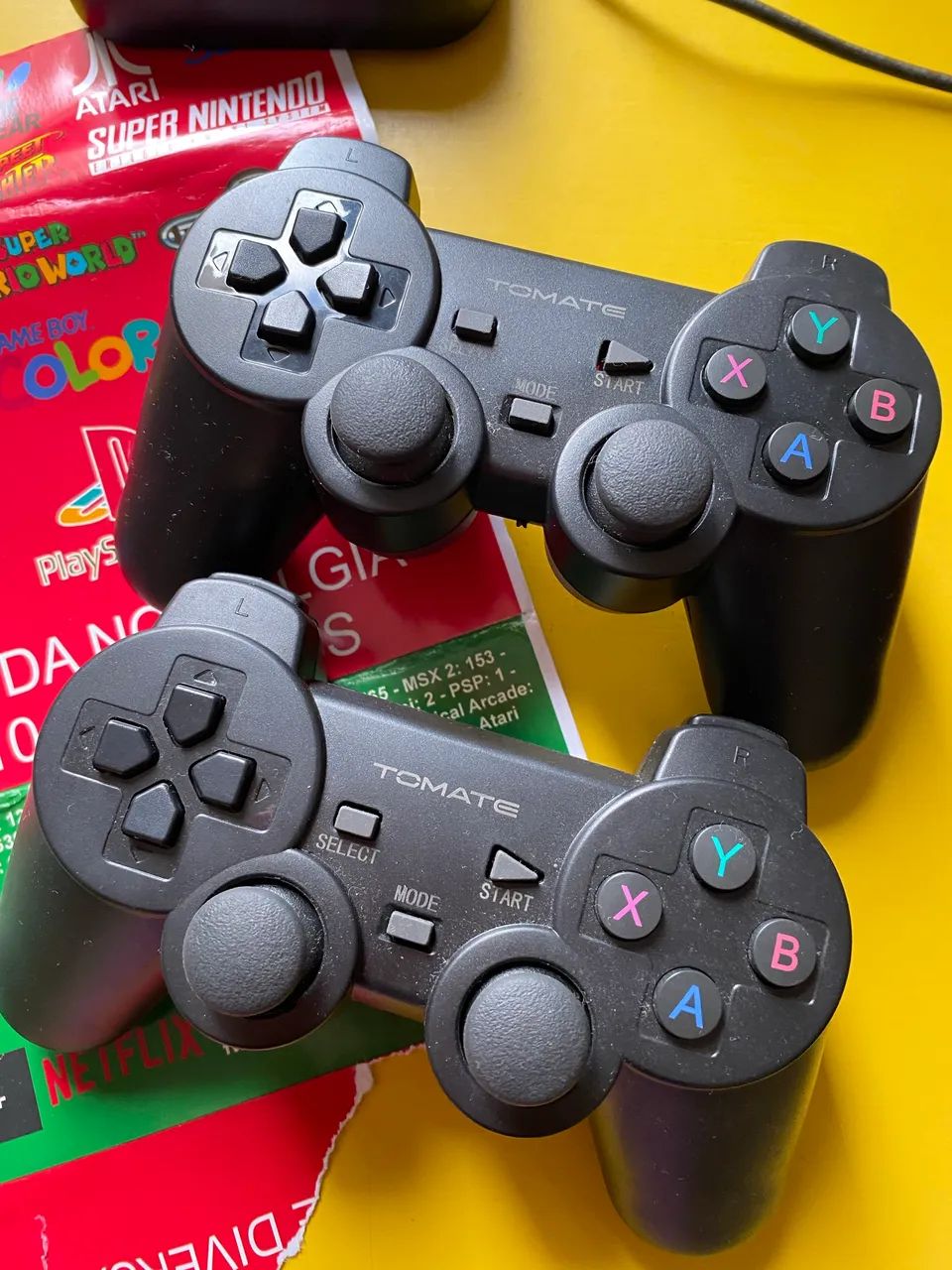 Videogame Retro Game Box 32GB - 2 controles sem fio
