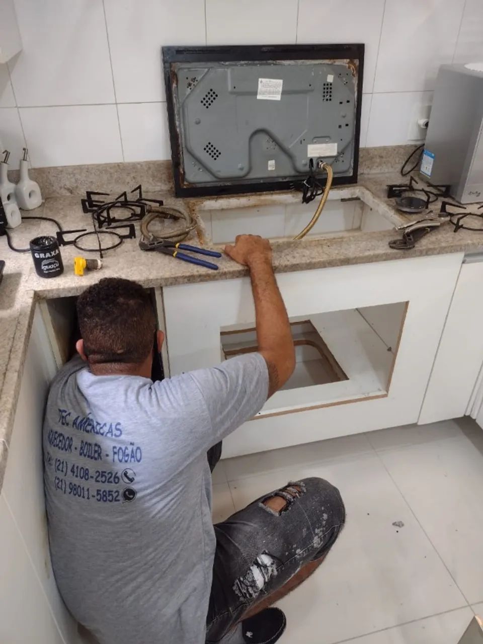Instalação e Conversão de Fogões e Cooktop *