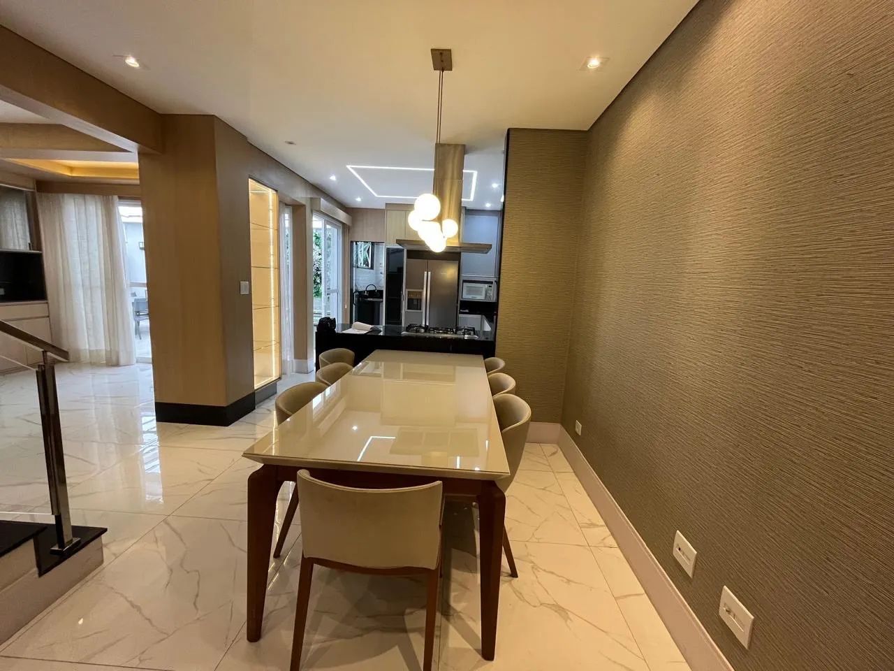 Mesa de jantar grande e sofisticada - design moderno - Foto 2