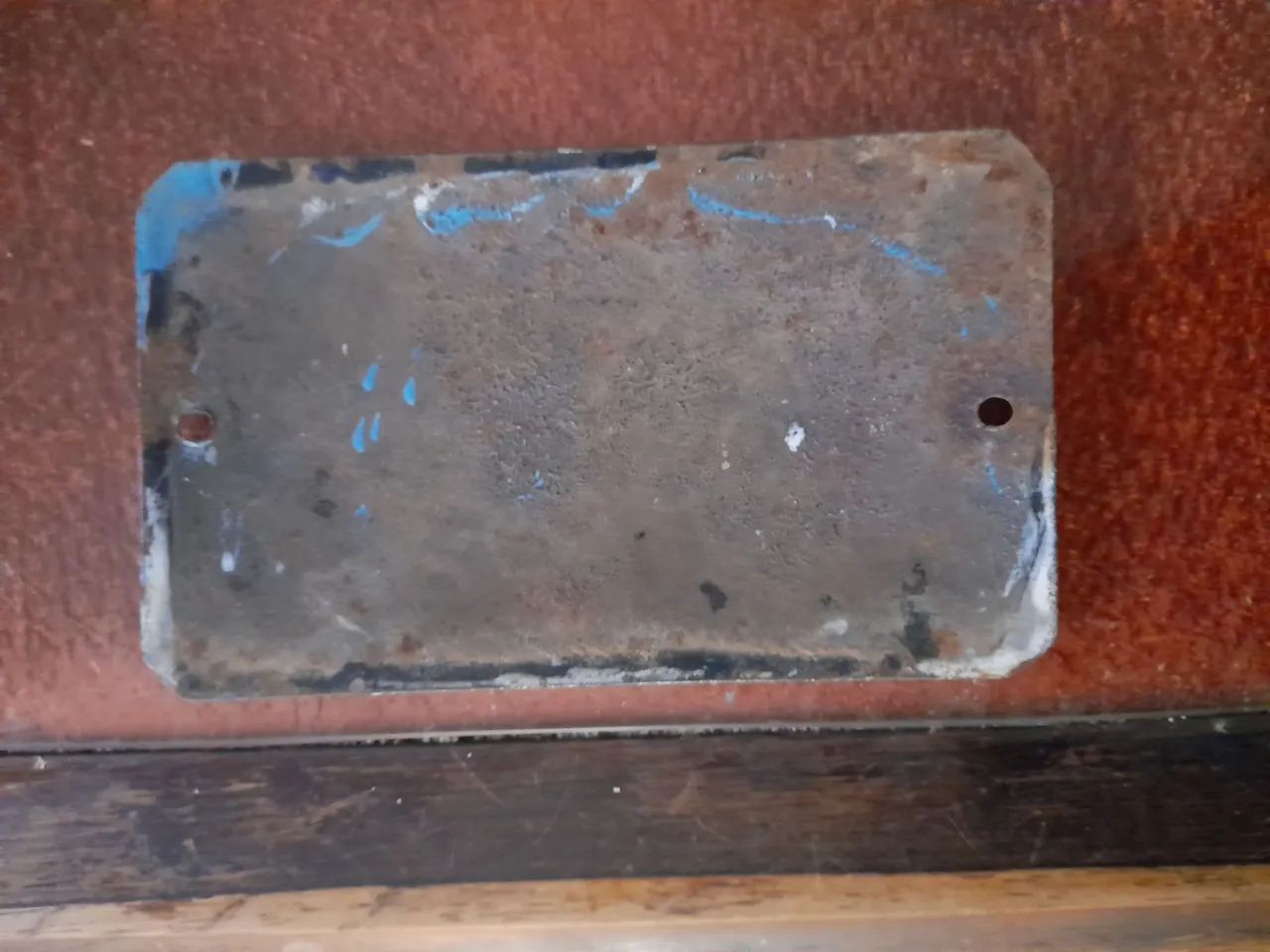 Placa de Carro Original Antiga e Rara - Uberabinha (atual Uberlândia) - Foto 2